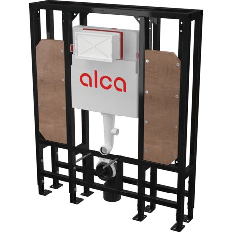 Alcadrain AM116/1300H Solomodul Vorwandinstallationssystem für Trockenbau (freistehend) – für Personen mit eingeschränkter Mobilität (1/3)
