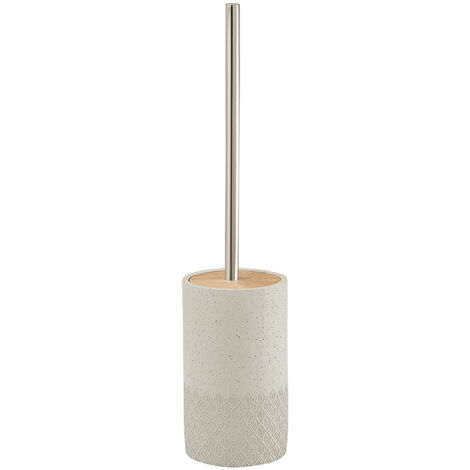 Sapho Gedy Badaccessoires - Toilettenbürste Afrodite zum Aufstellen, graubeige 4933 (1/4)