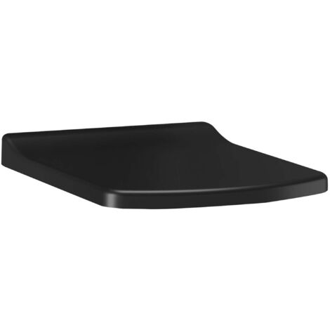 Sapho Lara - WC-Sitz, Duroplast, SoftClose, schwarz matt KC1603.01 (1/3)