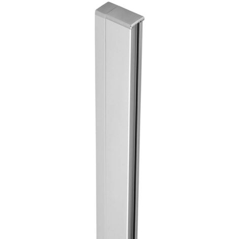 Polysan Zoom Line - Erweiterungsprofil 15 mm, Chrom ZL915
