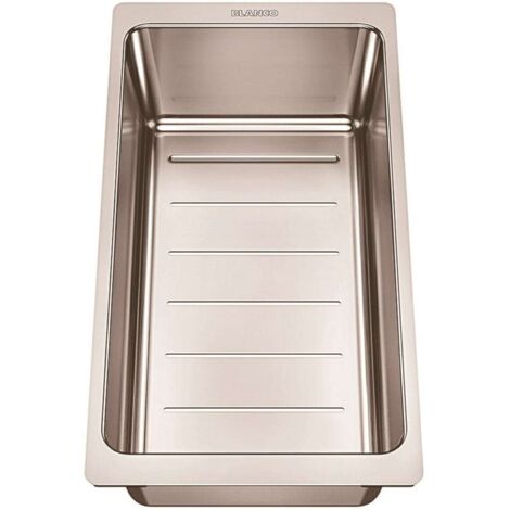 Blanco Accessoires - Multifunktionsabtropfbecken Axia III, Edelstahl 233739