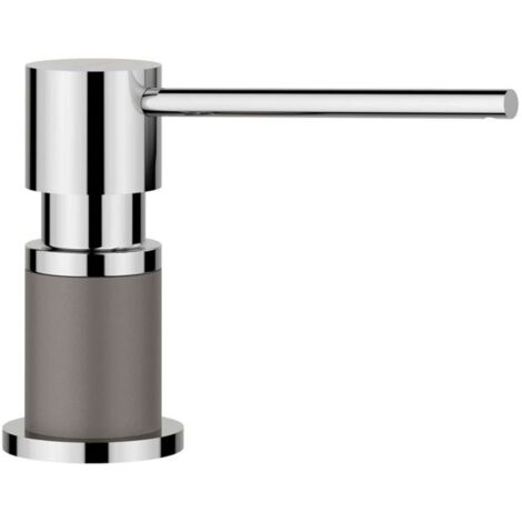 Blanco Accessoires - Spülmittelspender Lato, grau/chrom 526954 (1/2)