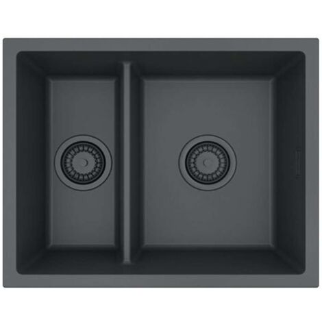 Alveus Omni - Granitspüle 55x45 cm, schwarz 1150071 (1/3)