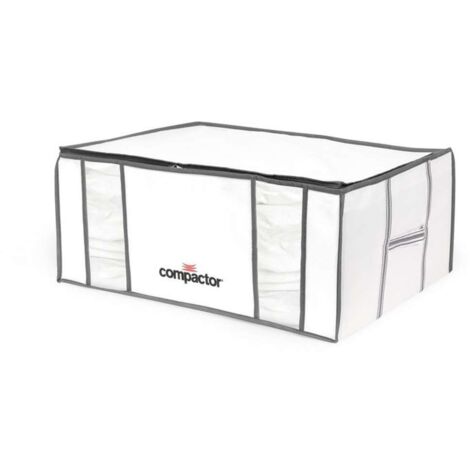 Compactor Aufbewahrungsboxen - Vakuum-Aufbewahrungsbox mit Hülle, 210 l, weiß/grau RAN3066