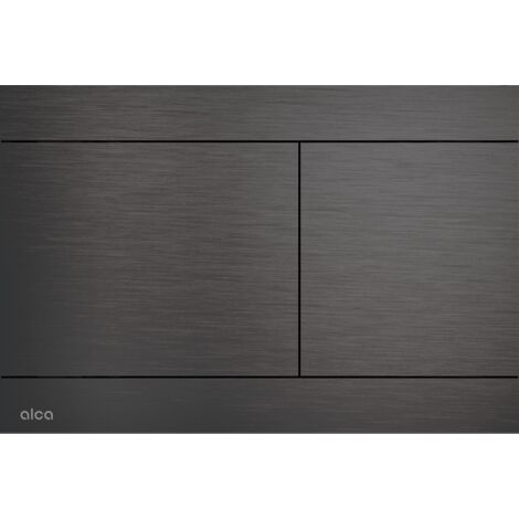Alca Flat - Betätigungsplatte, Gun Metal gebürstet FUN-GM-B (1/3)