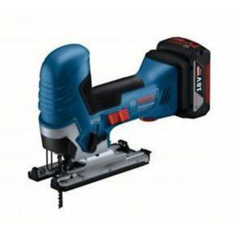Bosch Werkzeug - 18V Akku-Stichsäge, 2x 4,0 Ah Li-Ion Akku, Ladegerät 06015B2022