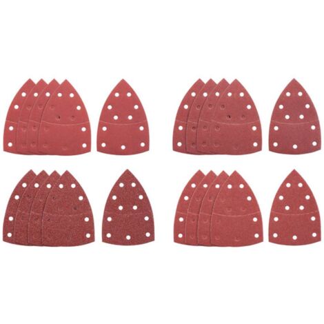 Dremel MM70P 6-teiliges Schleifpapier-Set – Körnungen 80, 120, 240 Für Multitool, Klett-Befestigung