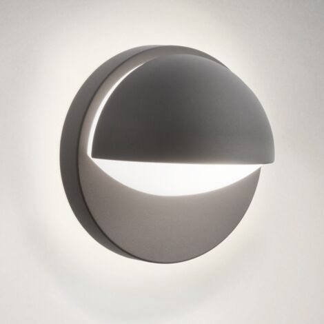 Philips myGarden - LED-Wandleuchte für den Außenbereich, Durchmesser 20 cm, E27, Anthrazit 915002145803 (1/5)