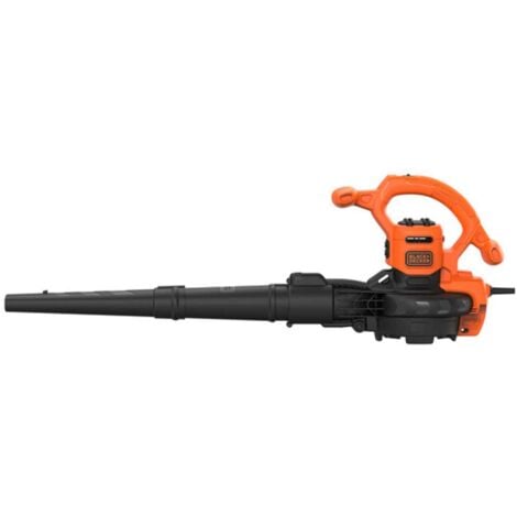 BLACK+DECKER Gartenmaschinen - Elektro-Laubsauger 3in1, 2600 W BEBLV260-QS
