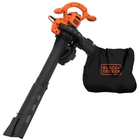 BLACK+DECKER Gartenmaschinen - Elektro-Laubsauger 3in1, 2600 W BEBLV260-QS
