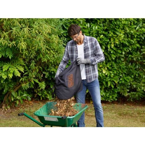 BLACK+DECKER Gartenmaschinen - Elektro-Laubsauger 3in1, 2600 W BEBLV260-QS