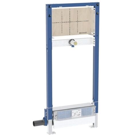 Geberit Duofix - Vorwandelement für Dusche, Höhe 1,30 m, mit Wandablauf, Wandarmatur Unterputz, 90-200 mm 111.580.00.2