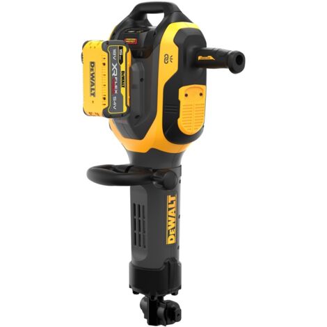 DeWalt Akku-Meißelhammer 28 mm-HEX, 54 V, incl. 2x Akku 15 Ah, Schnellladegerät, Karton