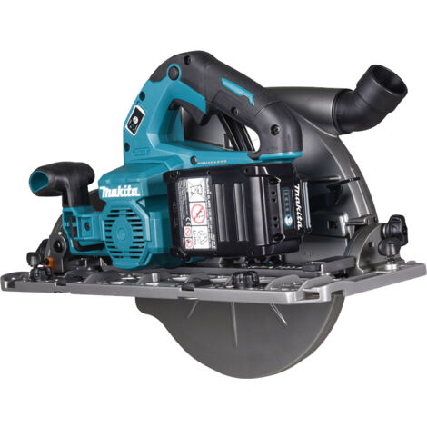Makita Werkzeug - 40V Akku-Handkreissäge 270 mm, 2x Akku 5,0 Ah Li-Ion XGT, Ladegerät HS011GT201