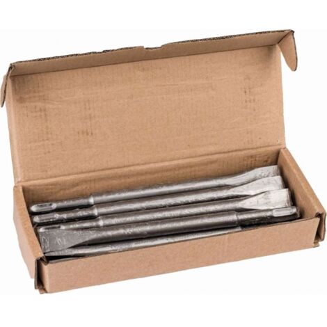 Bosch Zubehör - SDS Plus Flachmeißel-Satz, 20x250 mm, 10-tlg. 2608578519