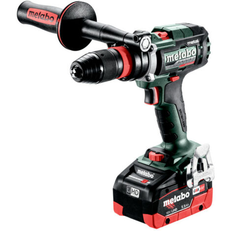 Metabo Werkzeuge - 18V Akku-Bohrschrauber, 2x 5,5 Ah LiHD Akku, Ladegerät 603180660 (1/5)