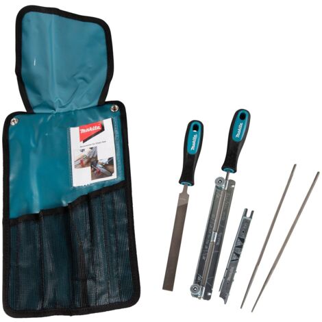 Makita D-72160 Kettensägenschärfgerät, professionelles Kettenschärfgerät, hohe Präzision, kompaktes Design, Multi-Geräte-kompatibel