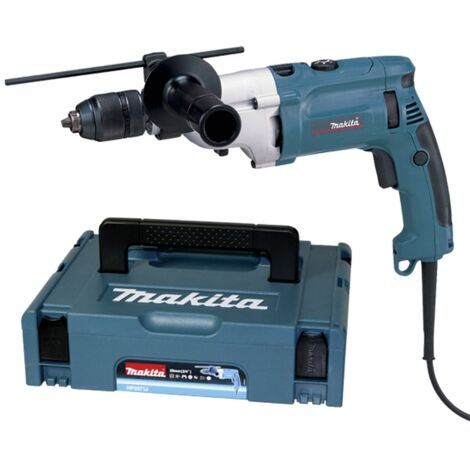 Makita – Schlagbohrmaschine 1010 W – 2-Gang-Getriebe – Max. Bohr-Ø 40 mm – Aluminiumgehäuse – Sicherheitskupplung – 13 mm Vollmetall-Bohrfutter (1/5)