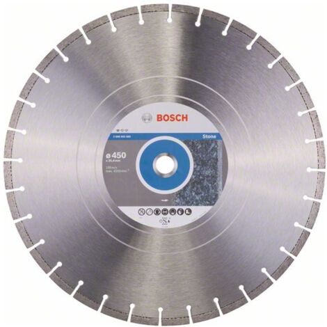 Bosch Zubehör - Diamanttrennscheibe für Stein 450x25,4 mm 2608602605