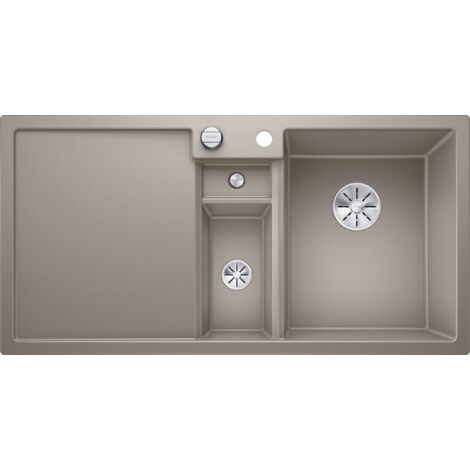 Blanco Collectis 6 - Silgranitspüle, 100x51 cm, mit Zubehör, InFino, tartufo 523351