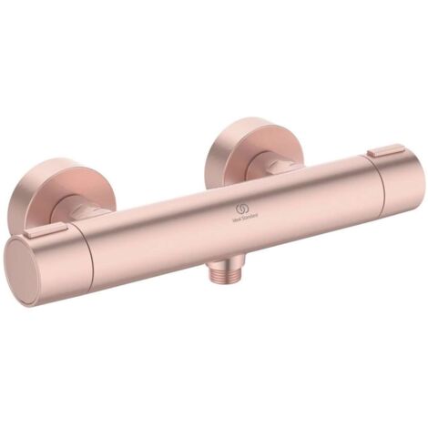 Ideal Standard ALU+ - Thermostat-Duscharmatur, rosé BD582RO