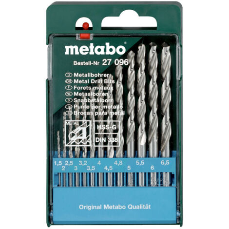 Metabo Zubehör - Metallbohrer-Set, 13-tlg. 627096000 (1/3)