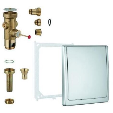 Grohe Druckspüler - Druckspüler für WC - Unterputz, verchromt 42901000