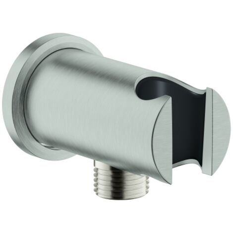 Grohe Rainshower - Wandanschlussbogen mit Halterung, supersteel 26658DC0