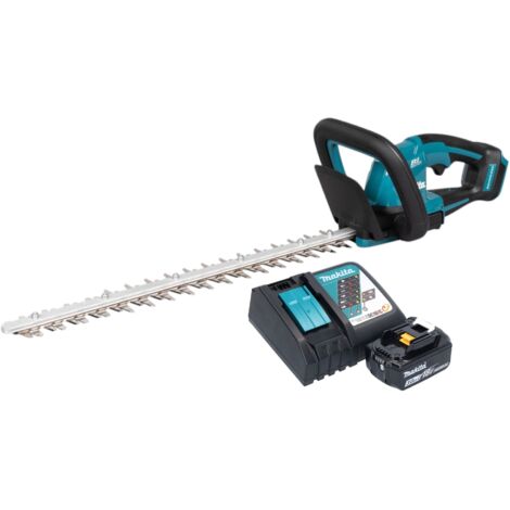 Makita Gartenmaschinen - 18V Akku-Heckenschere 50 cm, 1x Akku 3,0 Ah LXT, Ladegerät DUH506RF