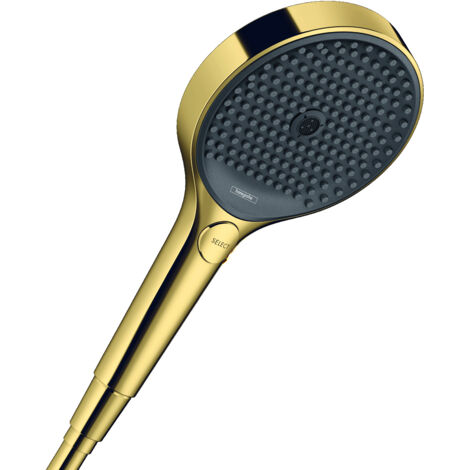 Hansgrohe Rainfinity - Handbrause, 3 Strahlarten, EcoSmart+, Goldoptik poliert 26862990