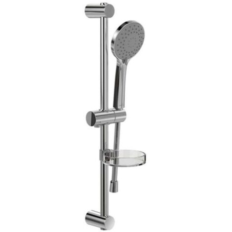 Villeroy & Boch Universal Showers - Brausegarnitur: Handbrause, Stange und Schlauch, 3 Strahlarten, Chrom TVS109004UK061