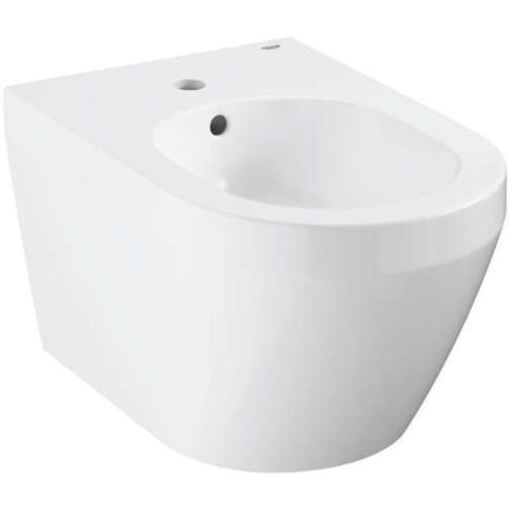 Grohe Euro Ceramic - Wandbidet, Hahnloch, Alpinweiß 102487SH00