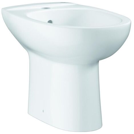 Grohe Bau Ceramic - Stand-Bidet mit Überlauf, alpinweiß 39432000