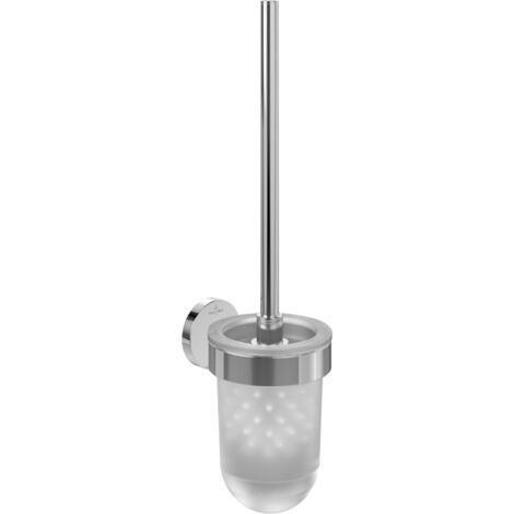 Villeroy & Boch Elements Tender - Wand-Toilettenbürste, mit Halter, Glas/Chrom TVA15101600061 (1/2)
