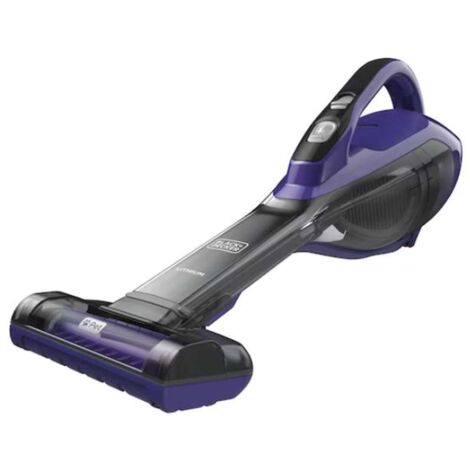 BLACK+DECKER - 10,8V Akku-Handstaubsauger, Ladestation, Titan/Lila DVA325JP07-QW (1/5)
