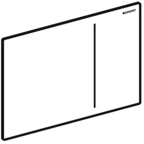 Geberit 242813SJ1 Sigma70 BetPl., für 2-Mengen-Sp. (1/5)