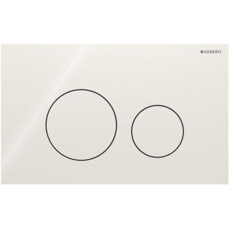 Geberit Sigma40 - WC-Betätigungsplatte, Glas/sandgrau 115.628.JL.1 (1/5)
