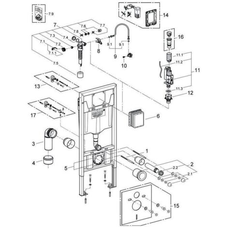 Grohe Splkasten Ersatzteile
