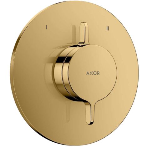 Axor One - Unterputz-Armatur, für 2 Verbraucher, poliertes Gold-Finish 48415990