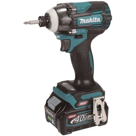 Makita - 40V Akku-Rücklauf-Schraubendreher, 2x Akku 2,5 Ah Li-Ion XGT, Ladegerät TD004GD201 (1/4)
