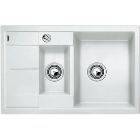 Blanco Metra 6S Compact PD Weiss