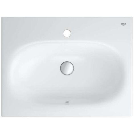 Grohe Essence - Waschtisch mit Überlauf, 60x46 cm, PureGuard, Alpinweiß 3956800H (1/5)