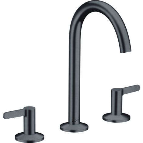 hansgrohe AXOR One 3-Loch Waschtischarmatur 170 mit Push-Open (1/2)