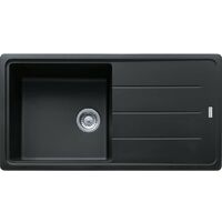 Franke Basis - Fragranit Spülbecken BFG 611, 97x50 cm, onyx 114.0285.305