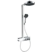Hansgrohe Rainfinity - Brauseset mit Thermostat, Durchmesser 25 cm, 3 Strahlarten, Chrom 28742000