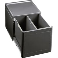 Blanco Botton Pro - Einbaumülleimer, geteilt, Volum 26 L 517467