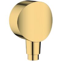 Hansgrohe Fixfit - Duschbogen S mit Rückschlagventil, polierte Goldoptik 26453990