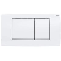 Geberit Betätigungsplatte Twinline30 für 2-Mengen-Spülung weiß glanzchrom