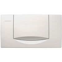 Geberit Twinline - WC-Betätigungsplatte 200F, alpinweiß 115.222.11.1
