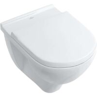 Wand-Tiefspül-WC Villeroy & Boch O.Novo 360 x 560 mm, spülrandlos, weiß - 5660R001